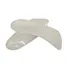 3/4 orthotic inserts with rigid shell - podiatrist-approved arch support for overpronation